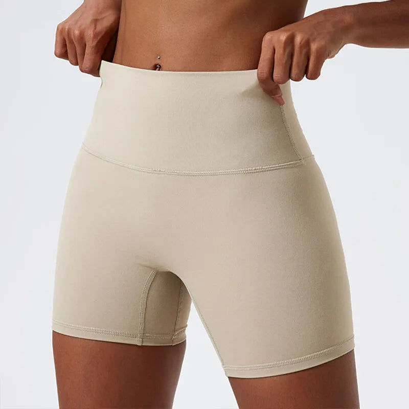 Luxury Comfort High-Waist Yoga Shorts