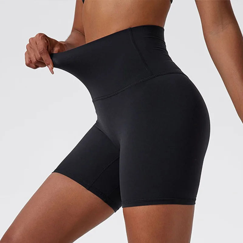 Luxury Comfort High-Waist Yoga Shorts