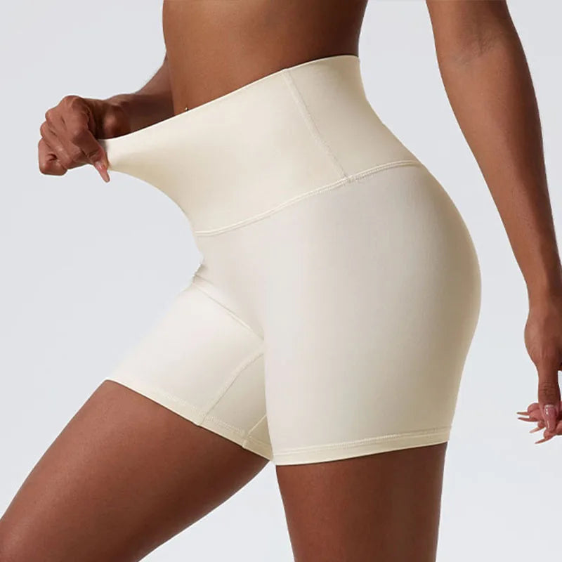 Luxury Comfort High-Waist Yoga Shorts